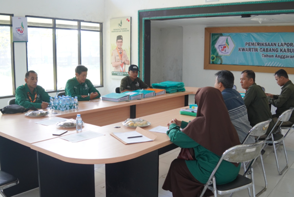 JELANG RAKERCAB TAHUN 2025 LPK KWARCAB KAB BANDUNG LAKSANAKAN  PEMERIKSAAN