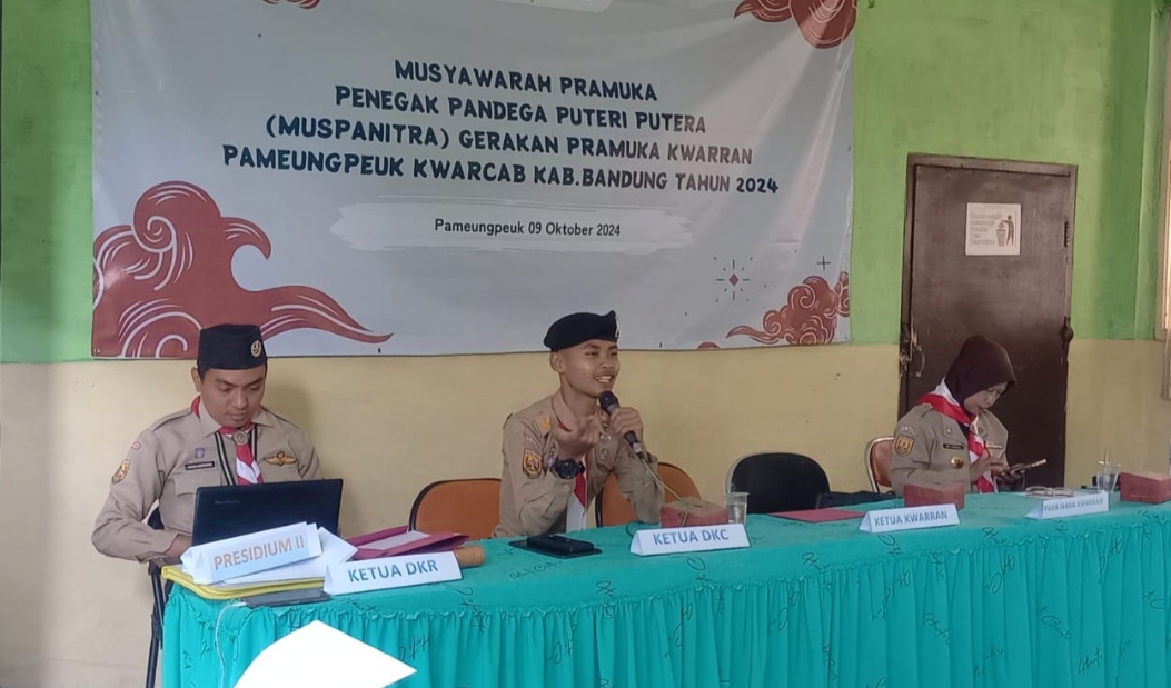 KETUA DKC KAB  BANDUNG HADIRI MUSPANITERA  DKR PAMEUNGPEUK 