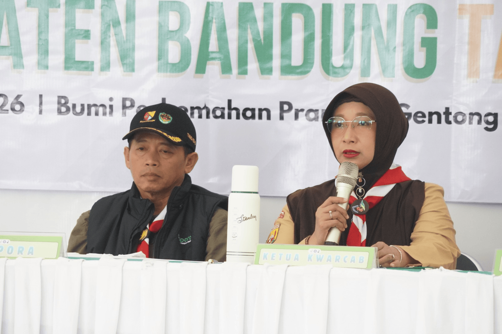 Ketua Kwarcab Pramuka Kab. Bandung Buka Kegiatan SIDPARCAB Tahun 2026