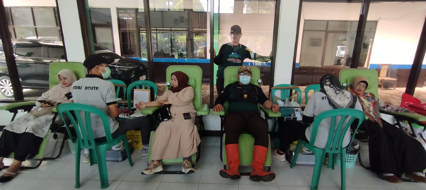 Kwarcab Kab Bandung  selenggarakan donor darah