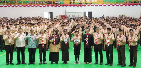 Kwarcab Kabupaten Bandung Gelar Lomba Galang bedas Bela Negara