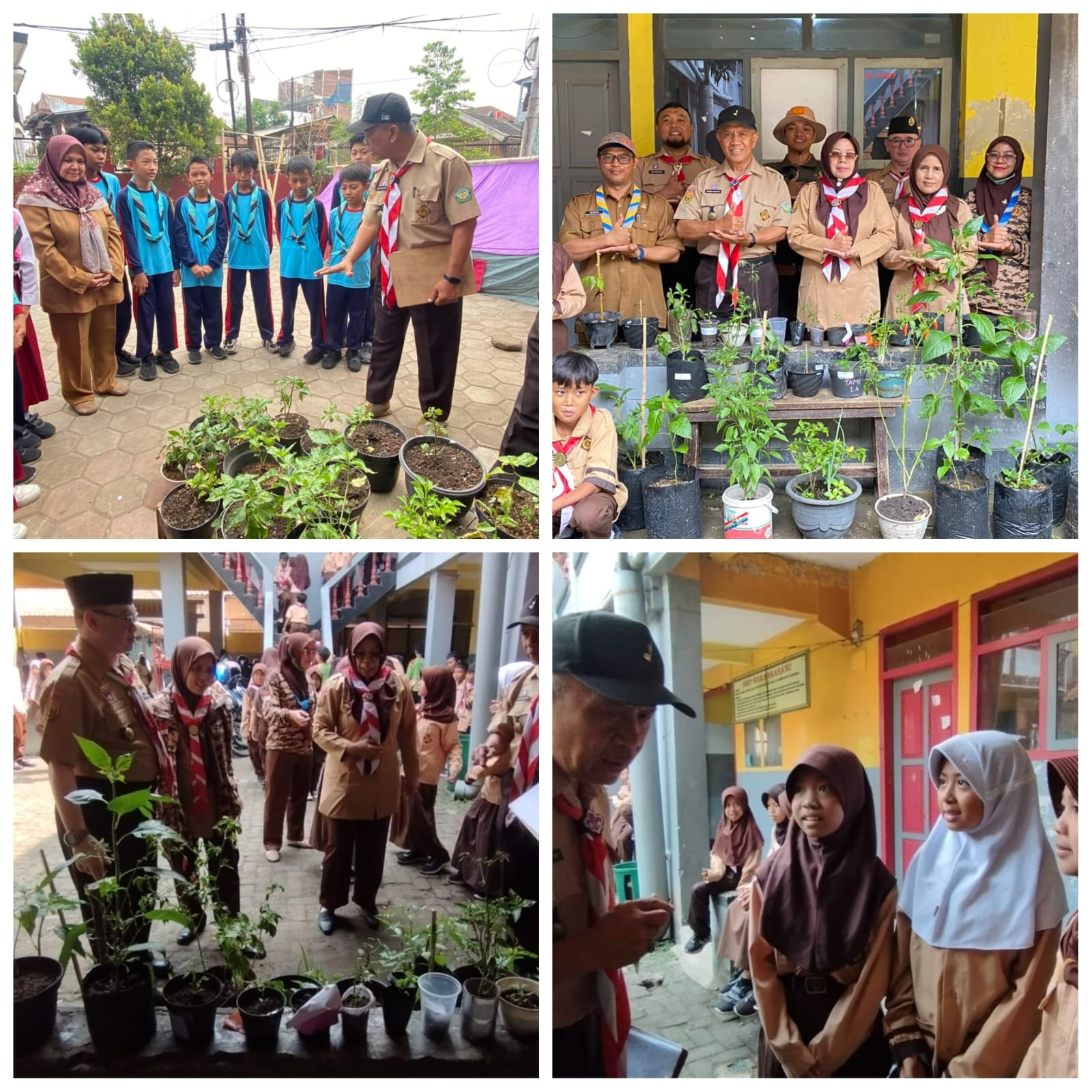 Kwarcab Kabupaten Bandung Monitoring Gerakan Ketahanan Pangan di Kwarran Margahayu