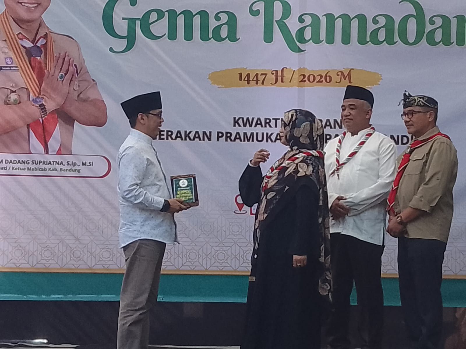 Kwarcab Pramuka Kab. Bandung Jalin Kerjasama Dengan LPTQ Kab. Bandung