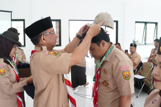 Kwartir Cabang Gerakan Pramuka Kabupaten Bandung selenggarakan kegiatan Pembinaan Volunter Kehumasan