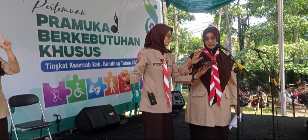 PEMBUKAAN JOTA JOTI DAN LAUNCHING SUPER APPS KWARCAB KAB. BANDUNG