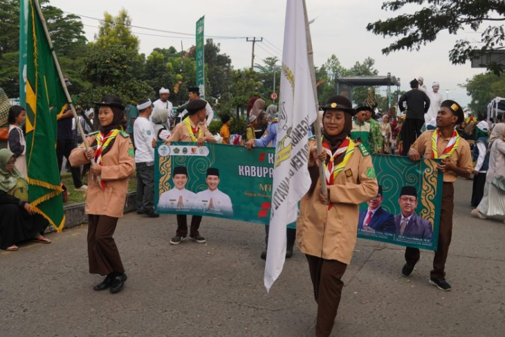 Puluhan Anggota Kwarcab Kabupaten Bandung Jadi Petugas Ta’aruf Pada MTQH Ke XXXIX Tingkat Jawa Barat