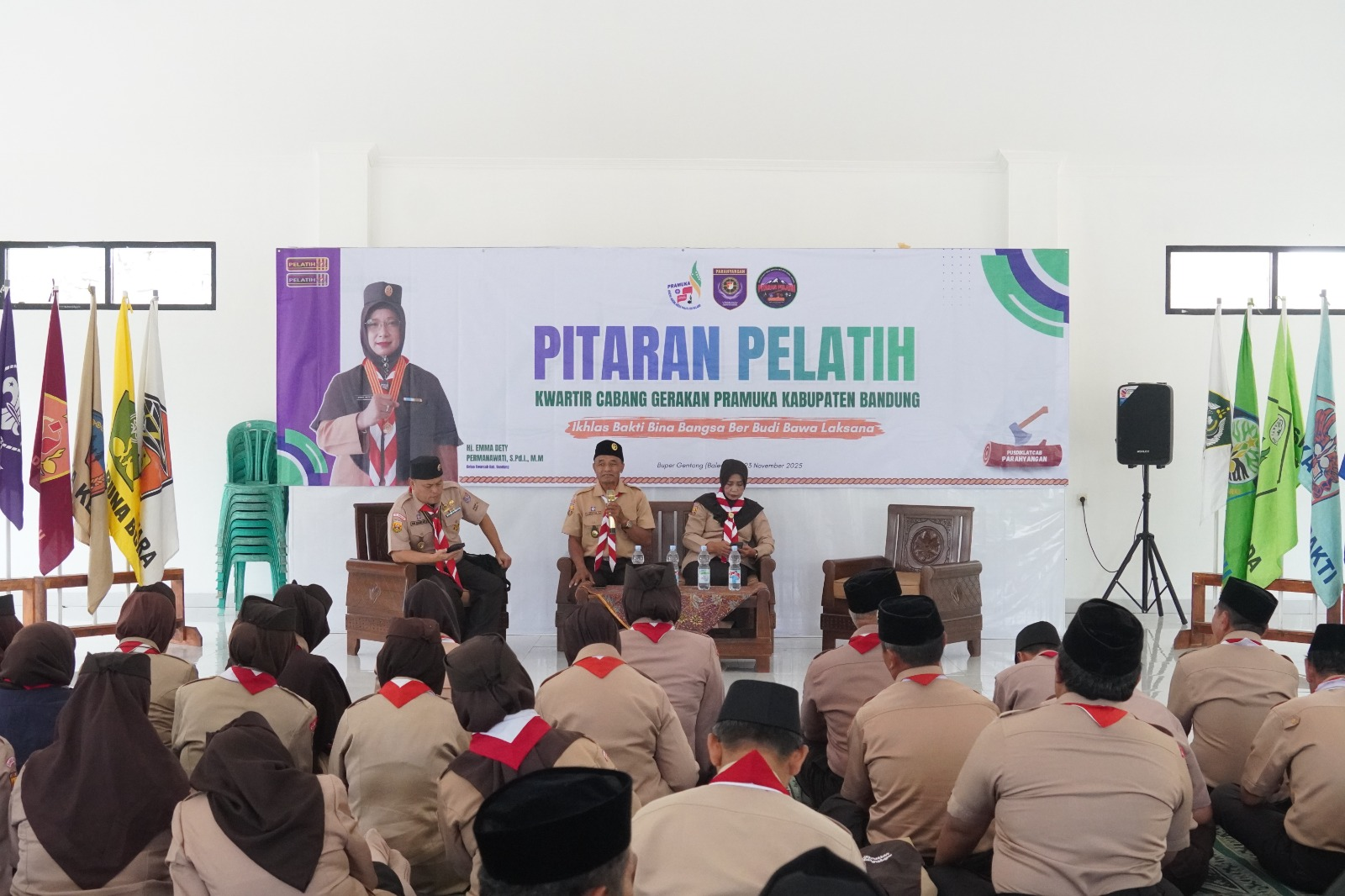 Pusdiklatcab Parahyangan Gelar Pitaran Pelatih untuk Tingkatkan Kapasitas dan Kompetensi Pelatih Pramuka