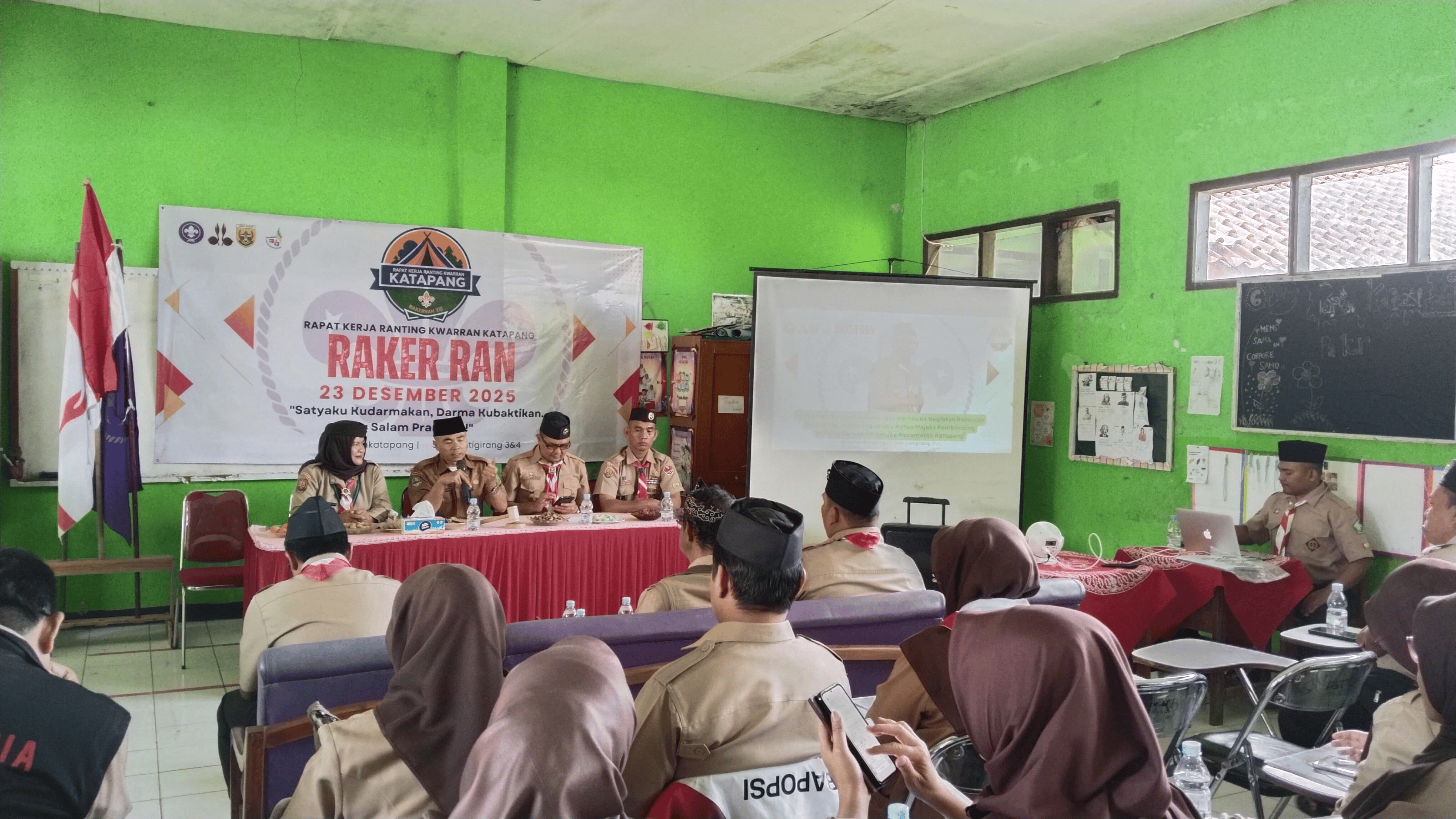 RAKERRAN KATAPANG DIHADIRI OLEH SEKRETARIS CABANG