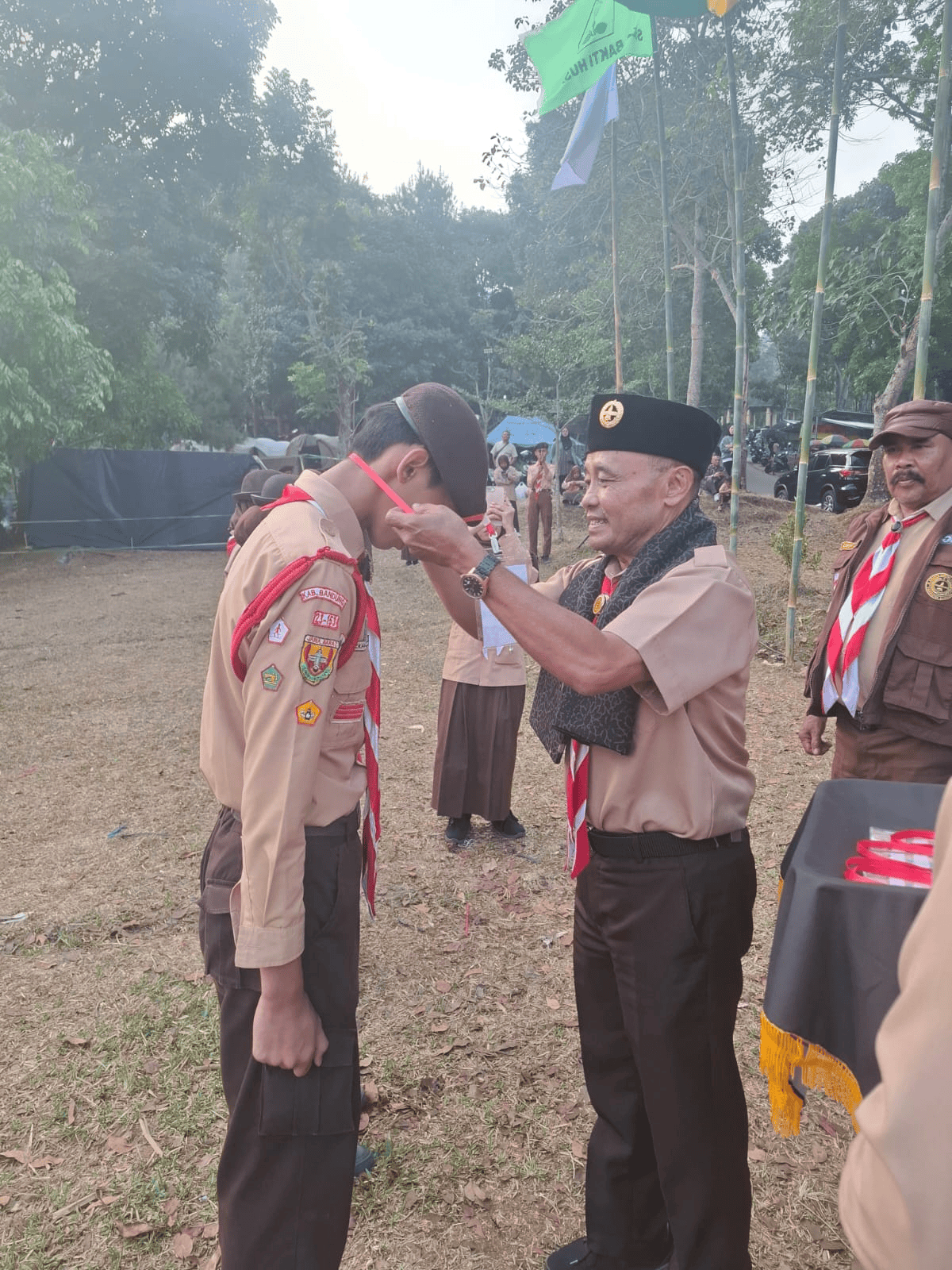 Sekretaris Cabang Buka Kegiatan ITA JAMNAS Kwarran Cileunyi 2026