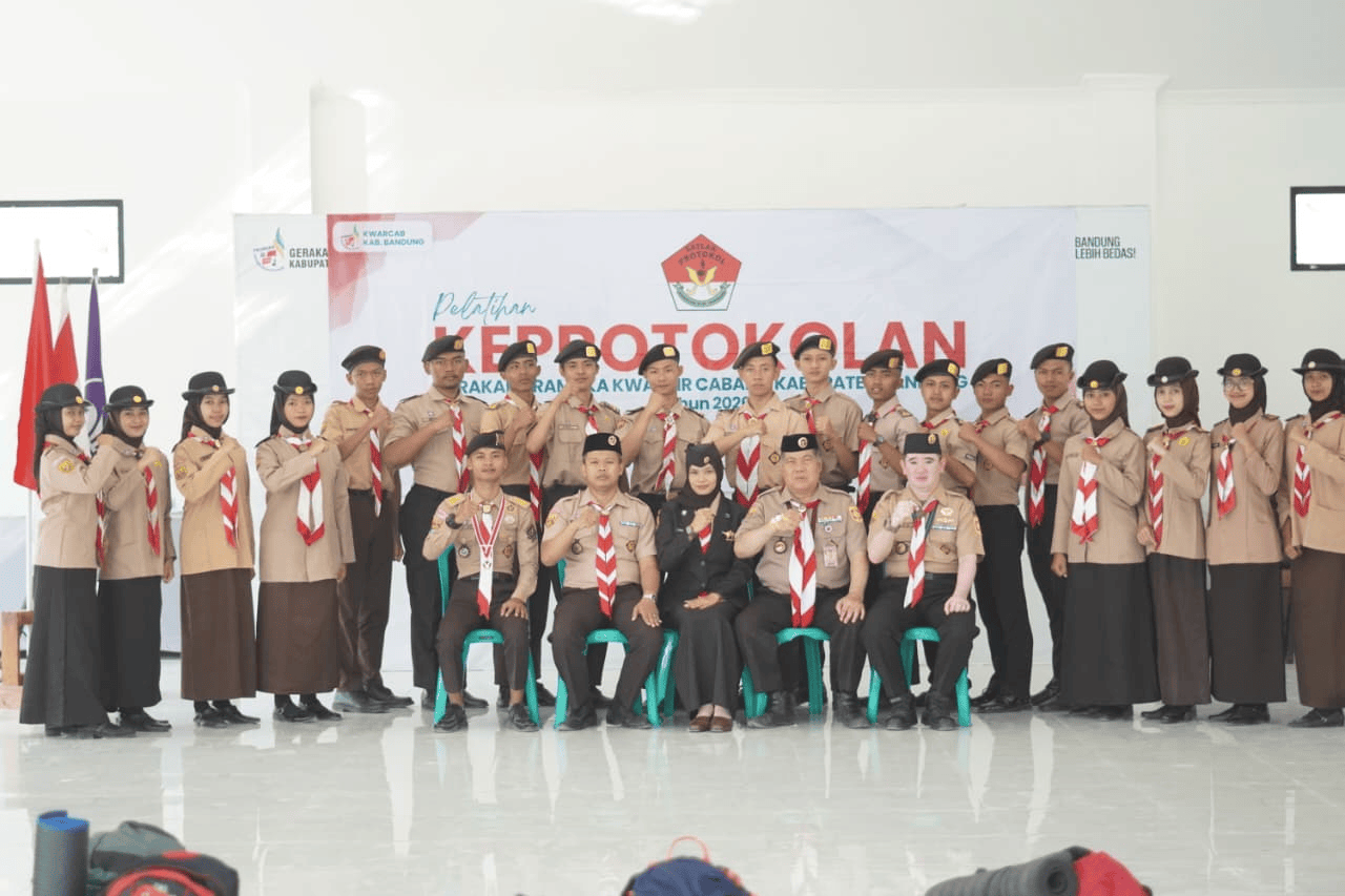 Sekretaris Cabang Pramuka Kab. Bandung Buka Kegiatan Kursus Kehumasan & Protokol Tahun 2026
