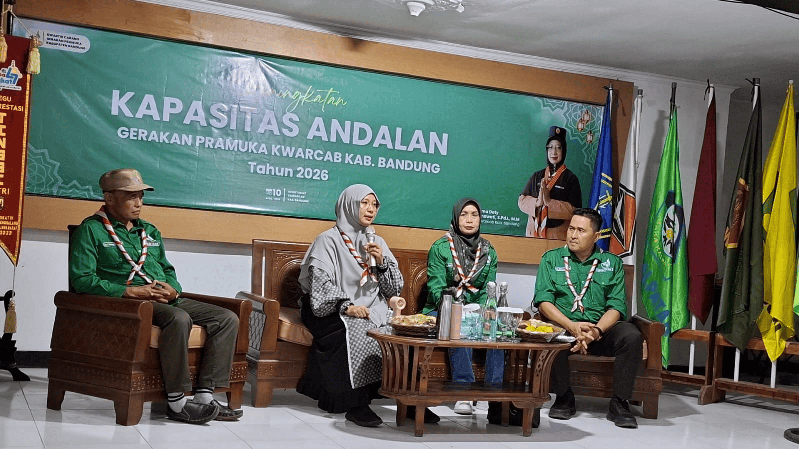Rapat Paripurna Andalan  Kwarcab Kab. Bandung Dihadiri oleh Ketua Kwarcab